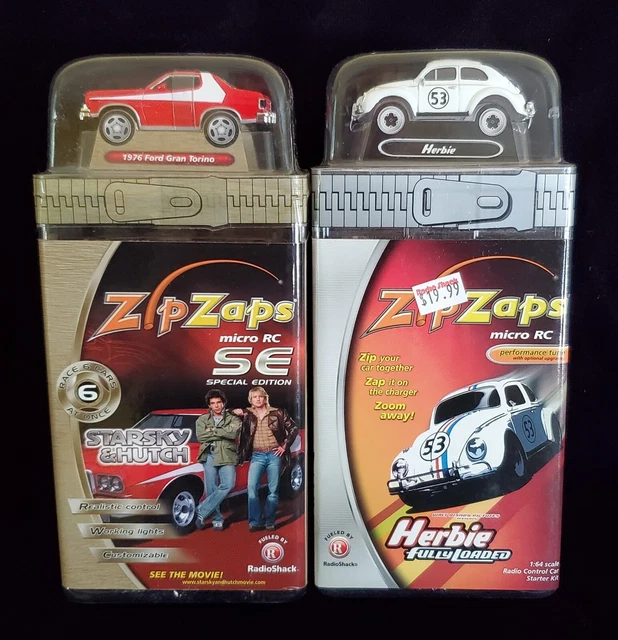 RADIO SHACK ZIP Zap Starsky & Hutch + Herbie The Love Bug 54.99 PicClick
