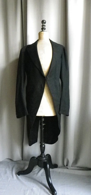 Tailleur Pantalon Femme Gris à Rayures - Indies - Taille S (1) - Veste Queue-de-pie & Pantalon Taille Haute - Neuf Sans étiquettes
