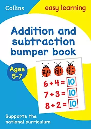 Addition and Subtraction Bumper Book Ages 5-7: Ideal for home learning (Collins