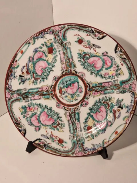 Ancienne assiette chinoise en porcelaine  superbe 