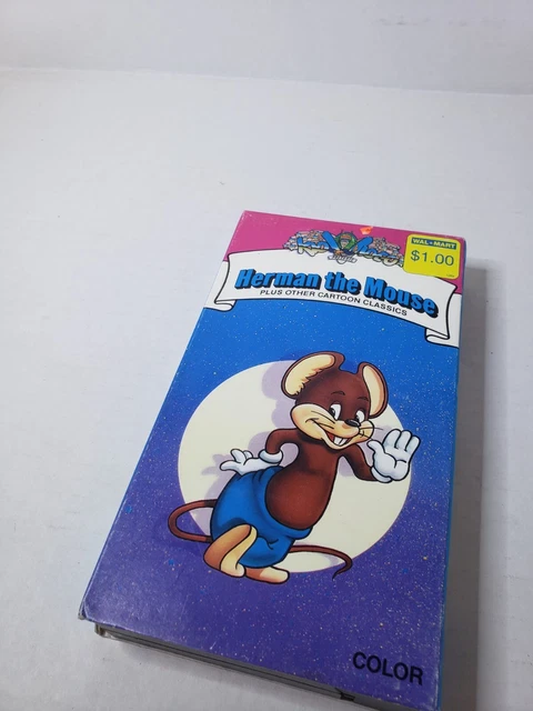 HERMAN THE MOUSE Plus Other Cartoon Classics Vol. 1 VHS animation 4 ...