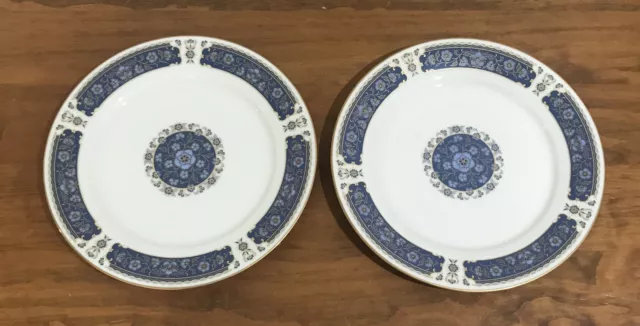 2 Carico *Renaissance* Dinner Plates - 7951 - 26.5cm Diameter Made In Japan