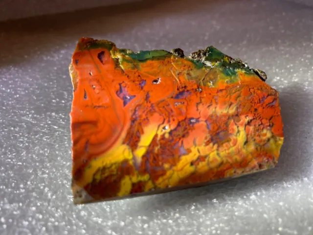 Very Rare Red Plume Agate from Sardinia ,Italy