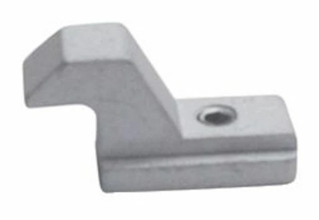 ACCESSOIRE POUR BAIE Coulissante - GACHE DE FERMETURE Argent - DS LA