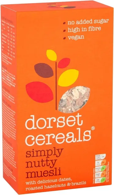 Dorset Cereal Simply Nutty Muesli 560g-6 Pack