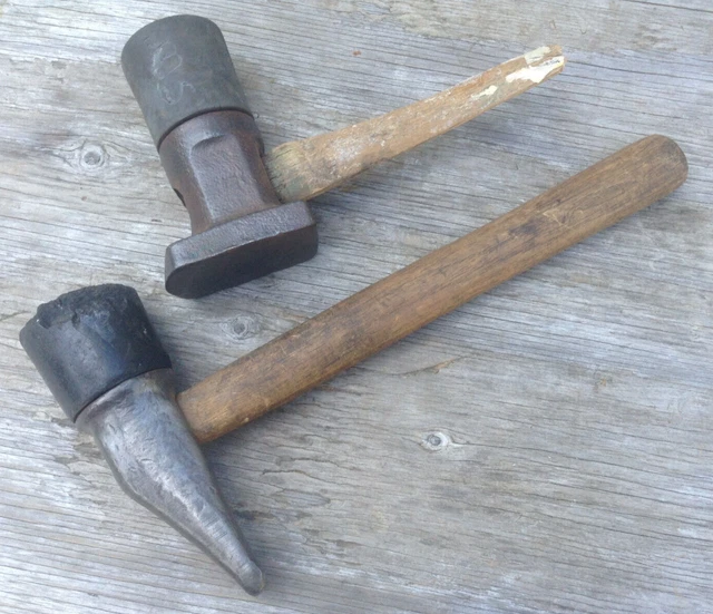 Vintage Ken Tool Tire Hammer T 11 R And 1 Unbranded - Lot Of 2 Mechanic Tools