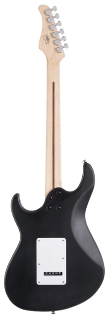 Guitare électrique B-WARE Cort G110 noire à pores ouverts trémolo HSS bobine unique noire 3