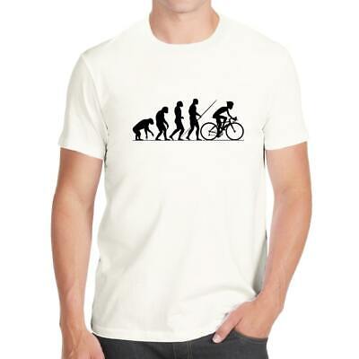 ciclismo divertente Maglietta Evoluzione di un ciclista 