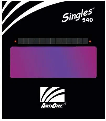 ArcOne S540-10 Vertical Single Auto-Darkening Filter 5.25 x 4.5 x 0.2", Shade 10