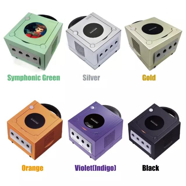 6 VARIATIONS】CONSOLE NINTENDO GameCube Console Noir Orange Violet Argent  EUR 51,01 - PicClick FR