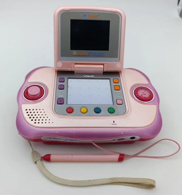 VTech - Console enfant - V-Pocket, ma console éducative rose