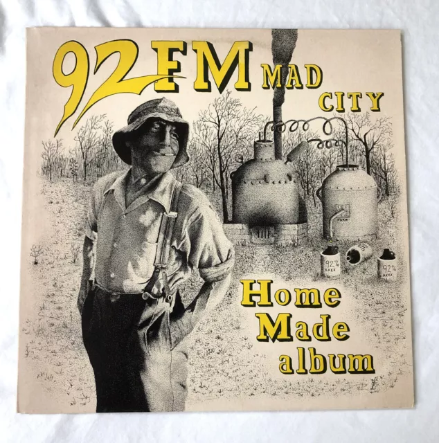 92 FM Mad City Home Made album With Incert Bonus Pak Phoenix Products Madison WI