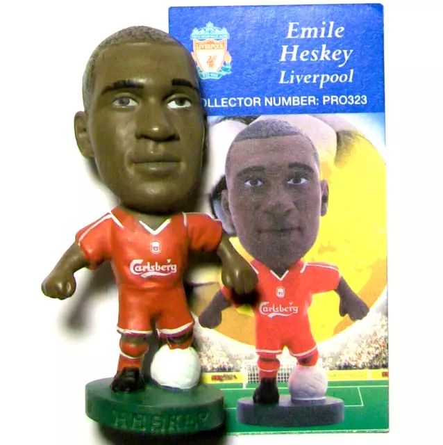 Corinthian Prostars LIVERPOOL Home HESKEY PRO323 Loose With Card LWC - Series 9