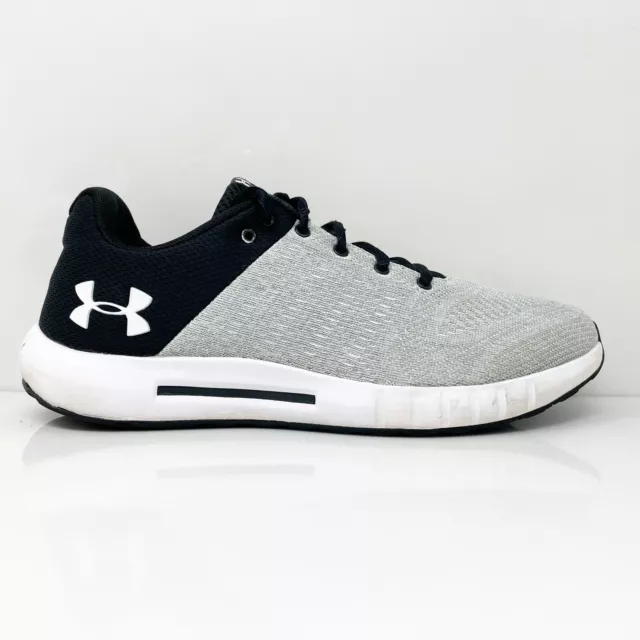 Under Armour Womens Micro G Pursuit 302022 Gray Running Shoes Sneakers Size 9 2E