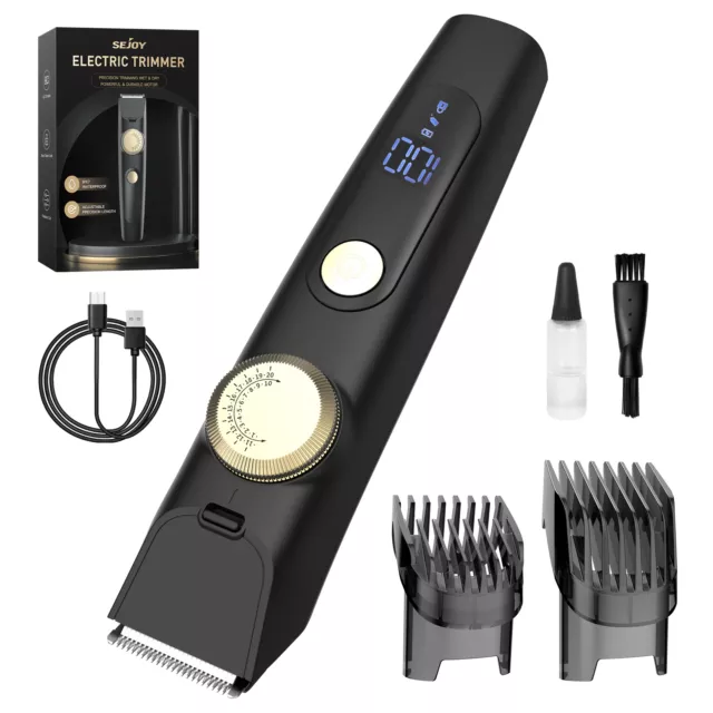 Hair Clipper Men IPX7 Cordless Portable Electric Beard Trimmer Hair Clipper 3