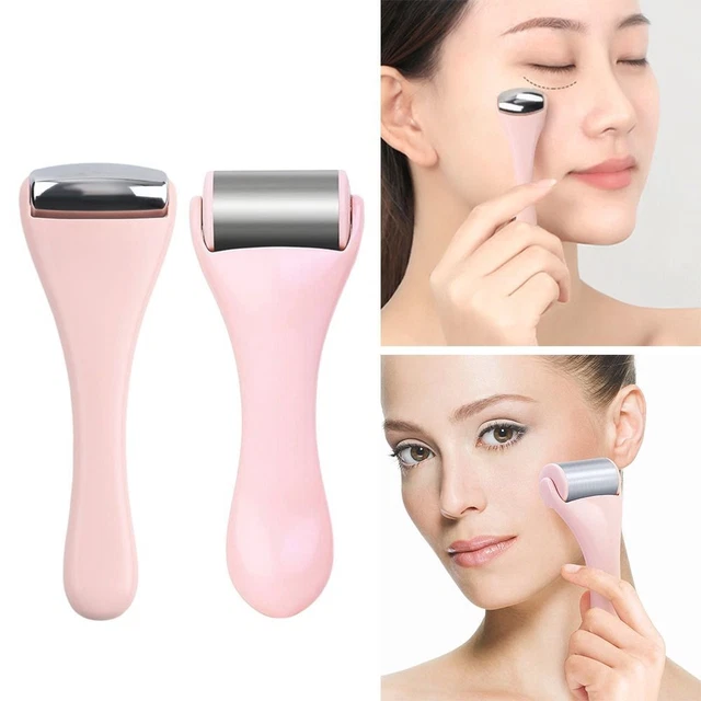 Silikon-Eisroller Für Gesicht & Augen – Wiederverwendbar, Kühlt & Strafft, 11,5x6,5 Cm