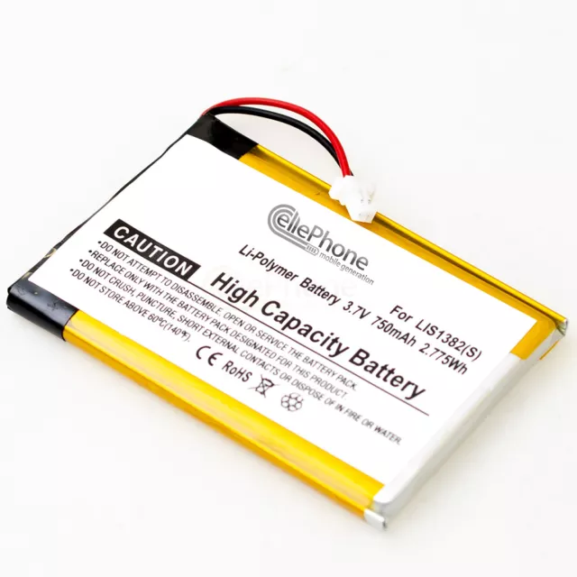 Batterie Li-Polymère pour Sony eBook Reader 1-756-769-11 / LIS1382(J) / 8704A41918