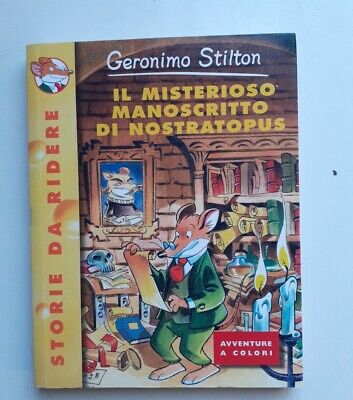 Il Misterioso Manoscritto di Nostratopus - Geronimo Stilton / Piemme, 2000