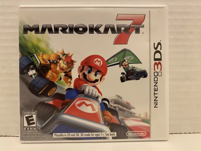 Mario Kart 7 (Nintendo 3DS, 2011) Authentic Tested Complete In Box CIB