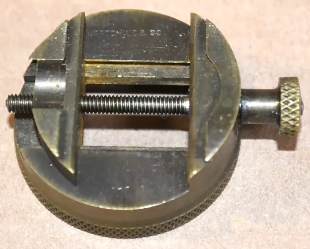 Vintage Swartchild Watchmakers Watch Movement Holder Tool