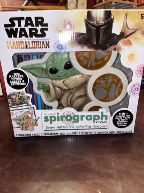 The Mandalorian Spirograph Cyclex Studio Grogu Disney Star Wars Baby Yoda Design