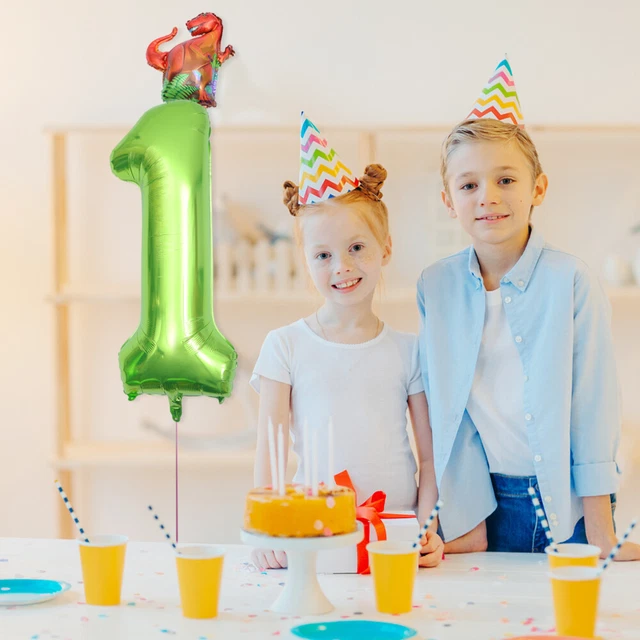 Aluminum Film Digital Balloon Baby Decorative Birthday Party