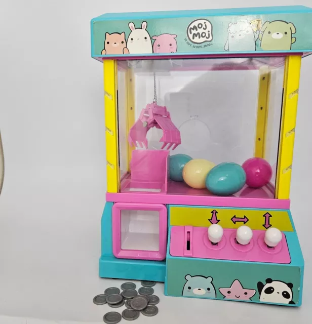 Moj moj claw machine sales coins
