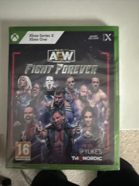 AEW: Fight Forever Xbox One & Xbox Series X Game ( New Sealed )