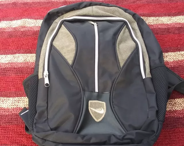 NIKE GOLF Travel Shoe Bag Gold & BLACK Vented Dual Zip