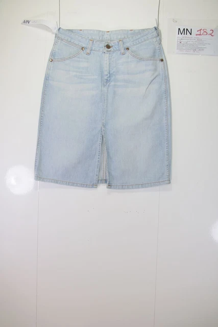 MINIGONNA Wrangler al ginocchio (Cod. MN182) tg.43 W29 jeans usato vintage