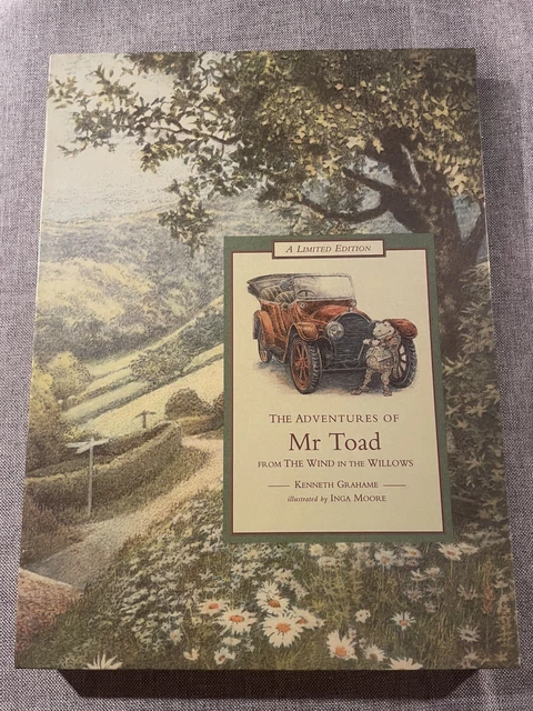 SIGNED LIMITED EDITION The Adventures Of Mr Toad Wind In The Willows ...