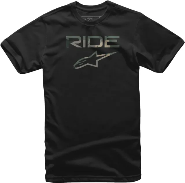 Alpinestars Ride 2.0 Camo T-Shirt Black 2XL
