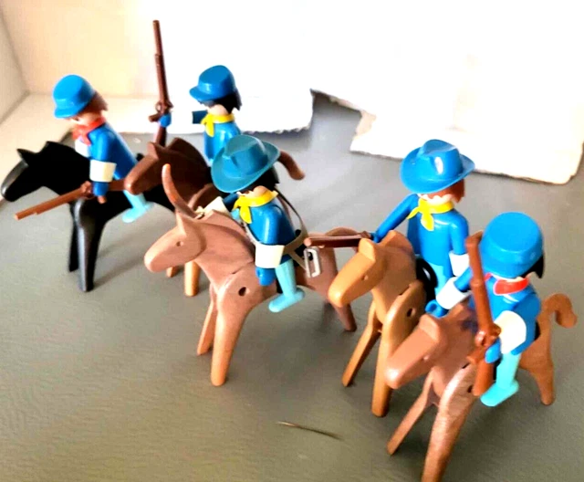 Playmobil Western Cavalerie Custom / Indiens Cowboy / Arc / Flèches