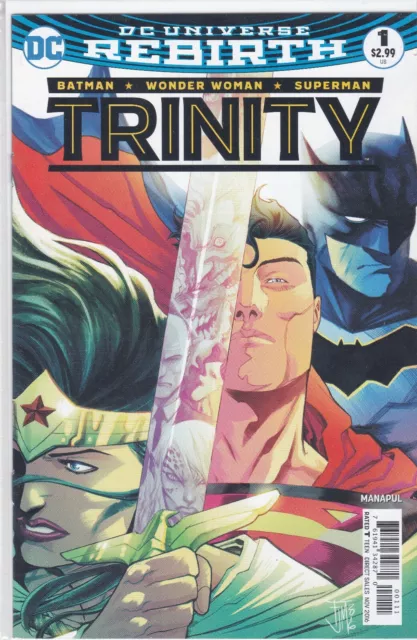 Dc Comics Trinity Vol. 2 Rebirth #1 Nov 2016 Kostenloser Versand Am Selben Tag