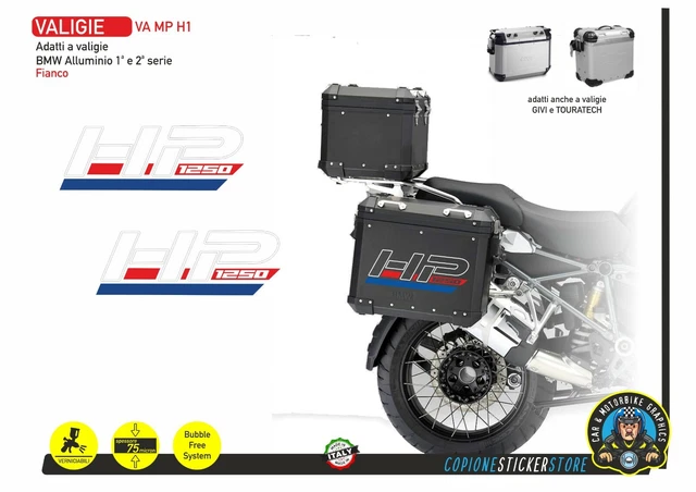 Kit Autocollants Réfléchissants Pour Valises Touratech R1250 GS Adventure – Visibilité Nocturne Top