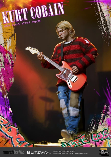 BLITZWAY BW-UMS 11701 1/6 Kurt Cobain 12" Collectible Action Figure Preorder