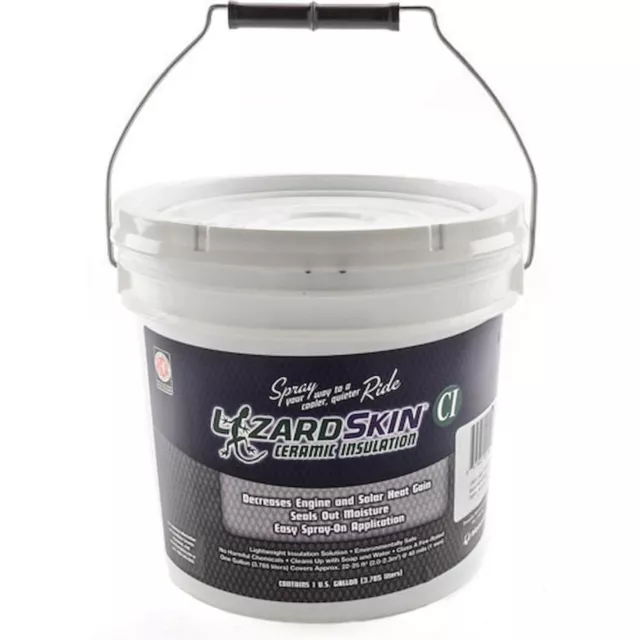 Lizard Skin 1303-1 Ceramic Insulation 1-Gallon Black Finish