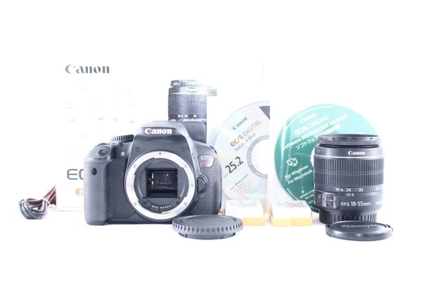 CANON EOS KISS X6i EF-S18-55 IS II Lens Kit 8435 Shots