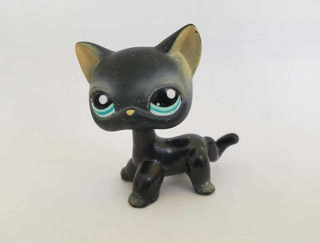 LPS #468 LITTLEST Petshop Original Authentic Chat Europeen European Cat Hasbro EUR 27,99 - FR