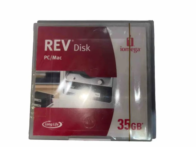 Disco Iomega REV 35 GB PC/Mac, nuevo+sellado