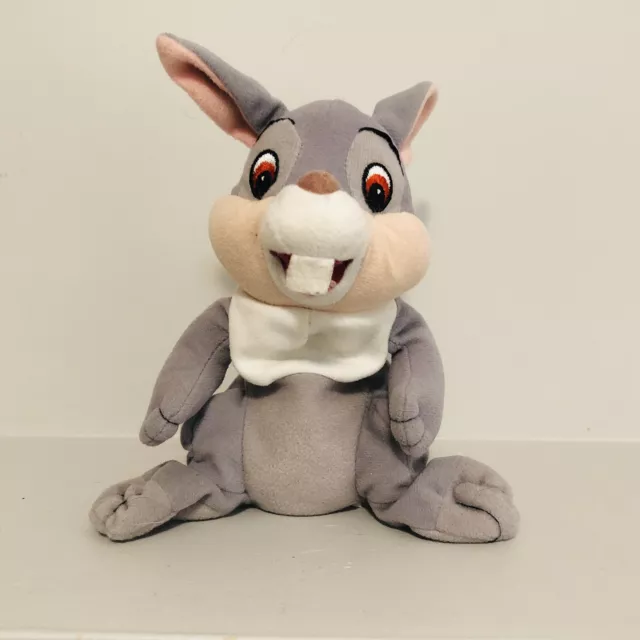 DISNEY STORE BAMBI Thumper the Rabbit Mini Bean Bag Stuffed Plush 1990s ...