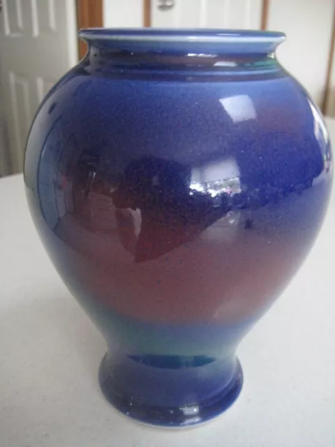 Stunning Arnaud Barraud Australian Studio Pottery Beautifully Glazed Vase Signed