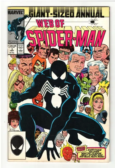 Web Of Spider-Man King Sized Annual #3 (FN+) (Marvel 1987)