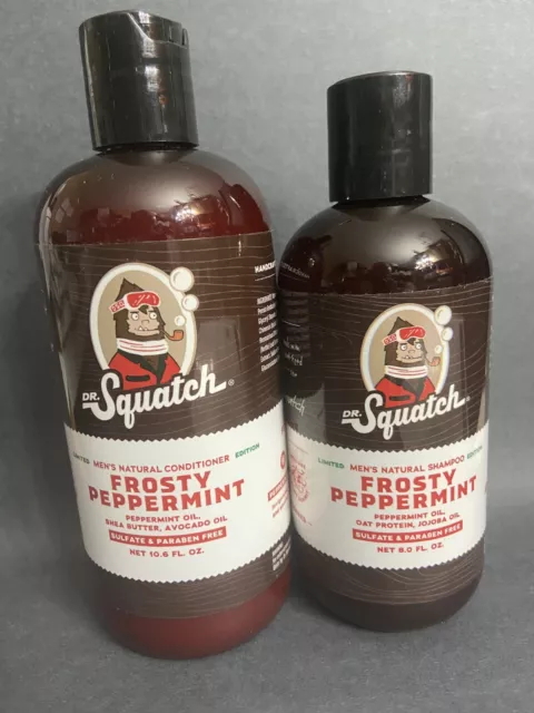 Dr. Squatch: Shampoo, Frosty Peppermint – POPnBeards