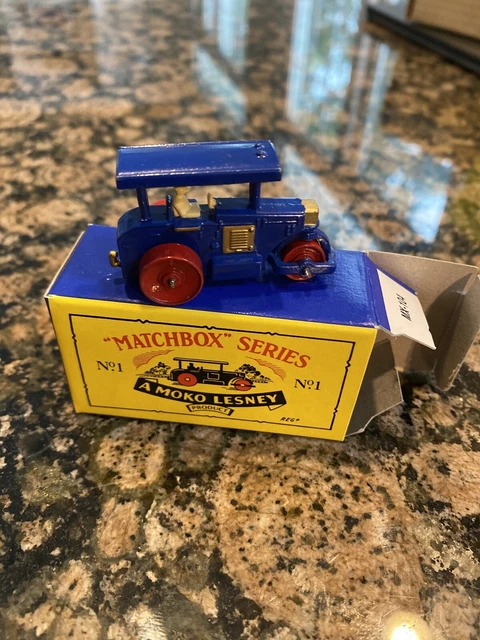 Matchbox Lesney Volkswagen Coccinelle 25B - Bleue, Fabrication Anglaise, 1958