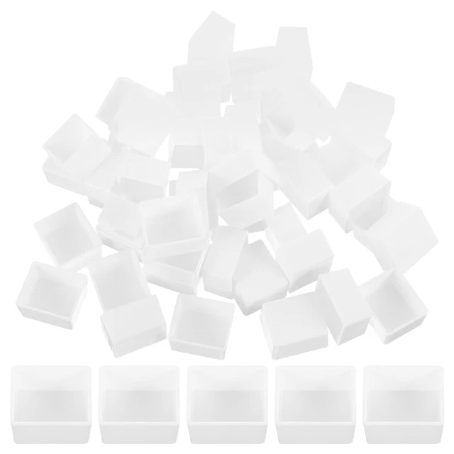 50 Pcs Plastik Aquarellgitter Reisen Aquarellpfanne Aus Kunststoff
