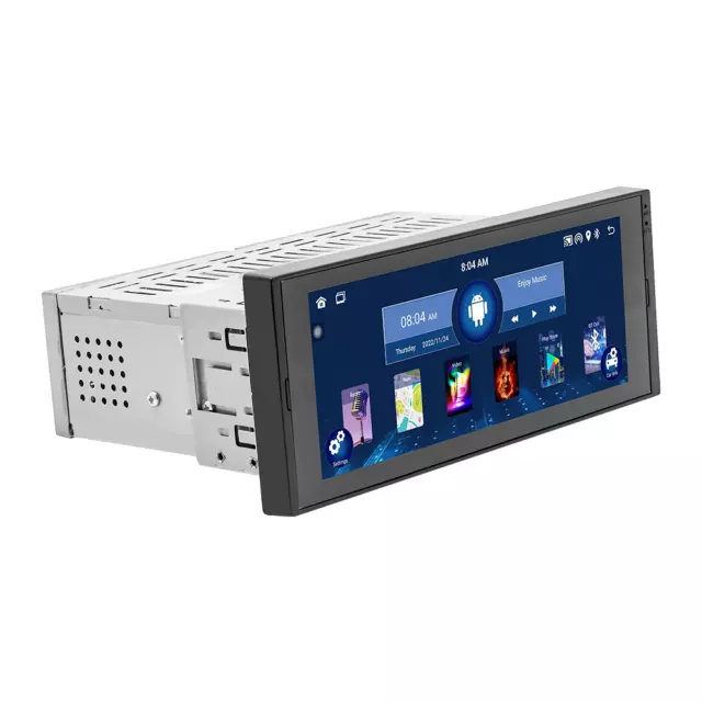 1Din Car Stereo Radio Video For Apple CarPlay Android Auto BT GPS Navi WiFi USB