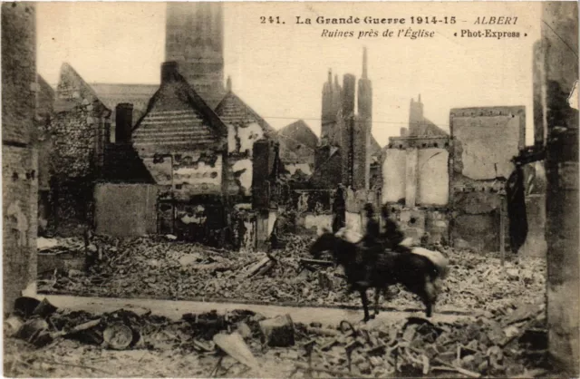 CPA Militaire, Ruines pres de l'Eglise (278847)