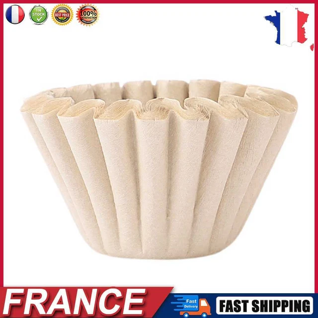 50pcs Verser sur le papier filtre goutte à goutte de café Wave pour cafetière (1