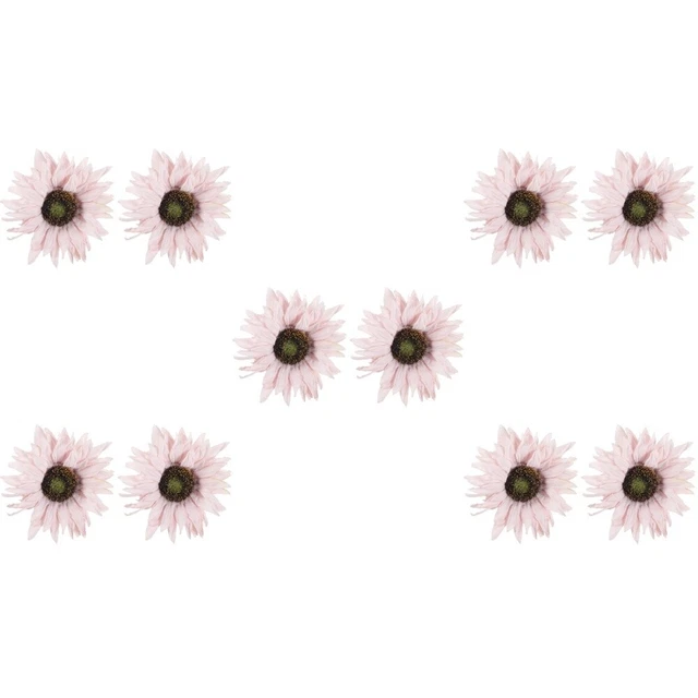 10 Pcs Sunflower Curtain Tie Back Holders Drapery Holdback Clips Home Office